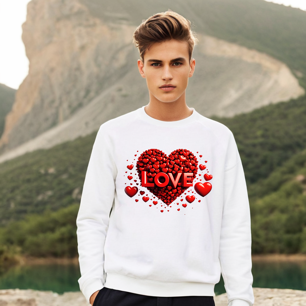 Love Heart Sweatshirt