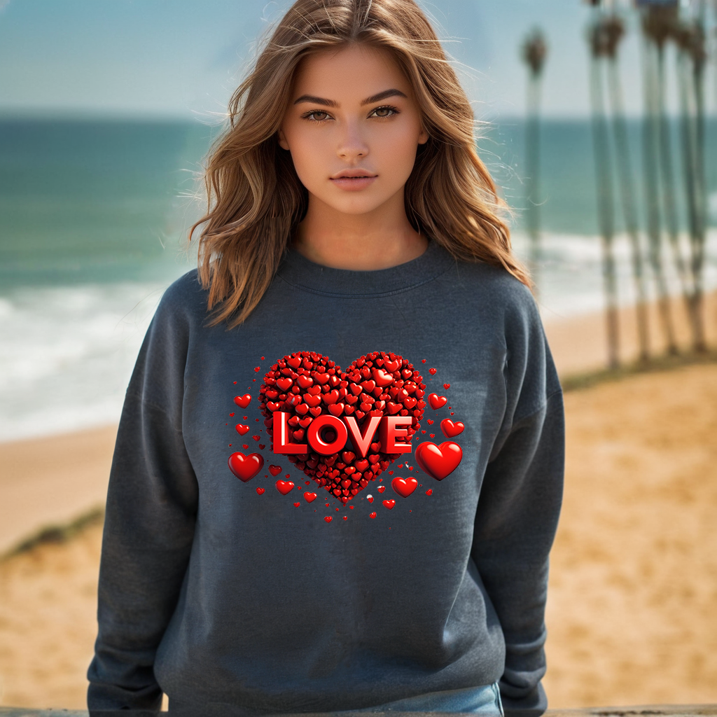 Love Heart Sweatshirt