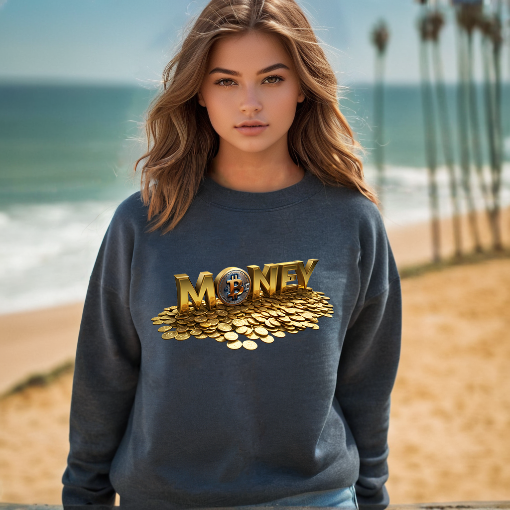 Bitcoin & Money Sweatshirt