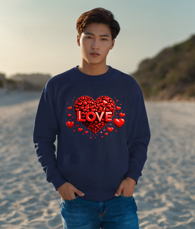 Love Heart Sweatshirt