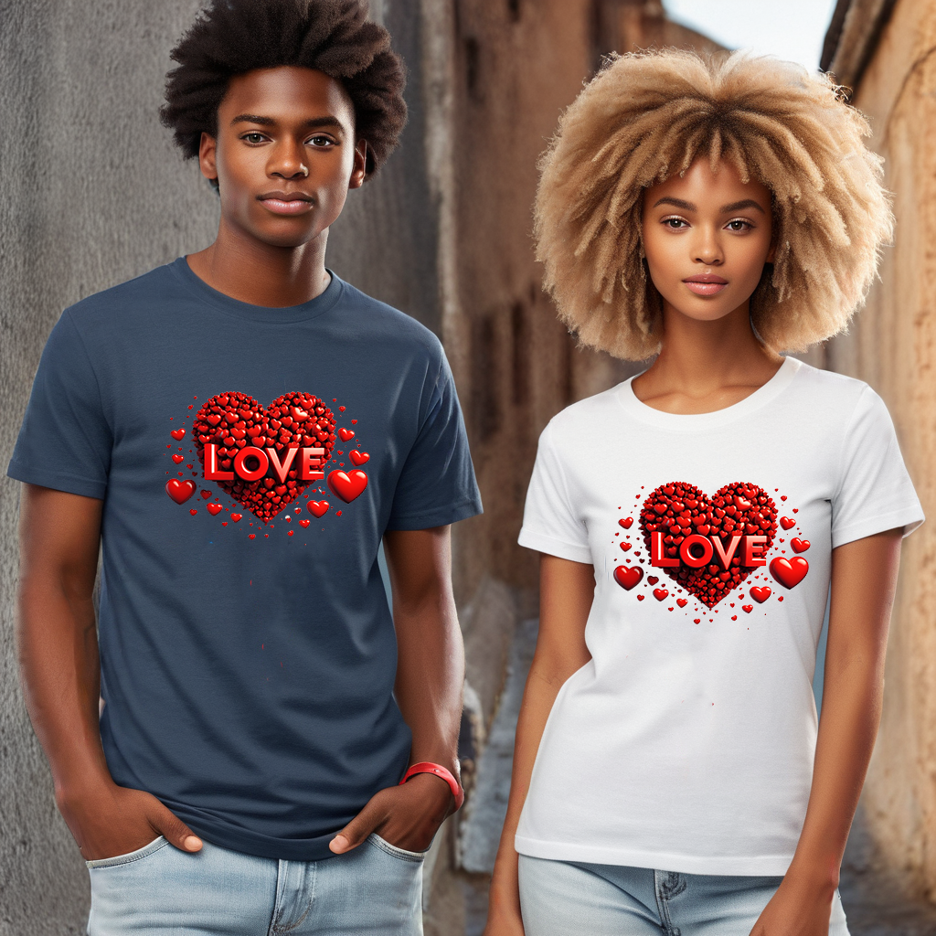 Love and Heart T-shirt