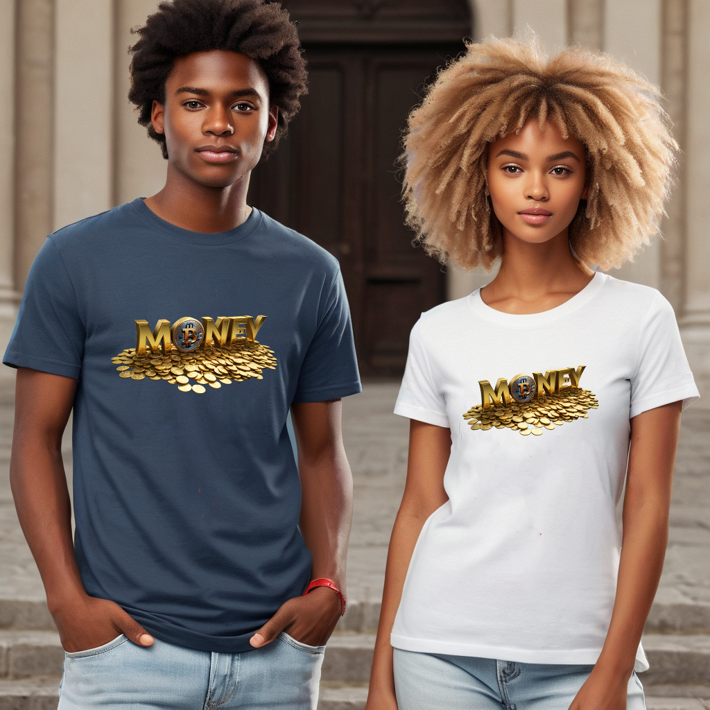 Bitcoin & Money T-Shirt