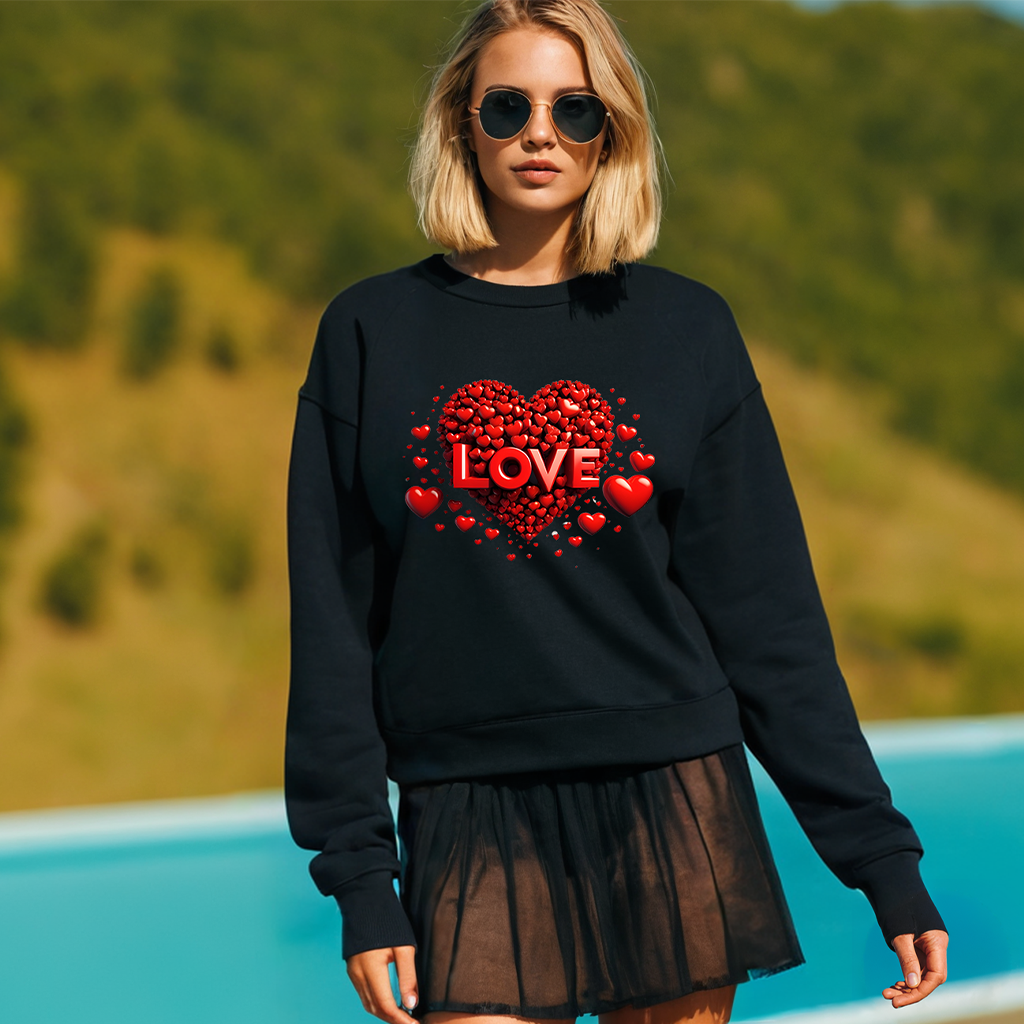 Love Heart Sweatshirt