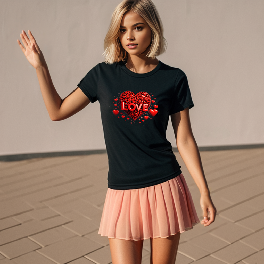 Love and Heart T-shirt