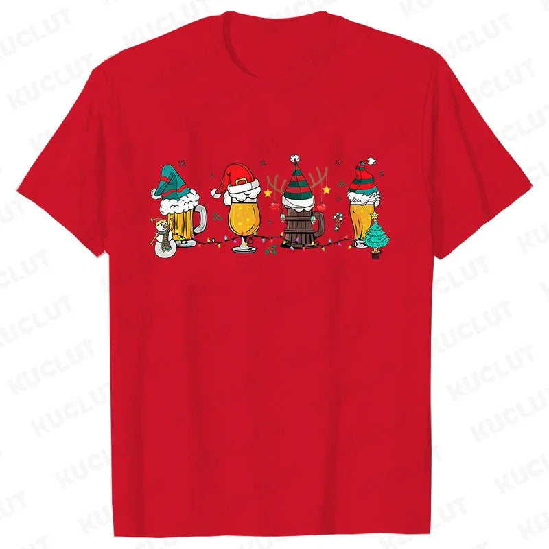 Festive Beer Cheers T-Shirt