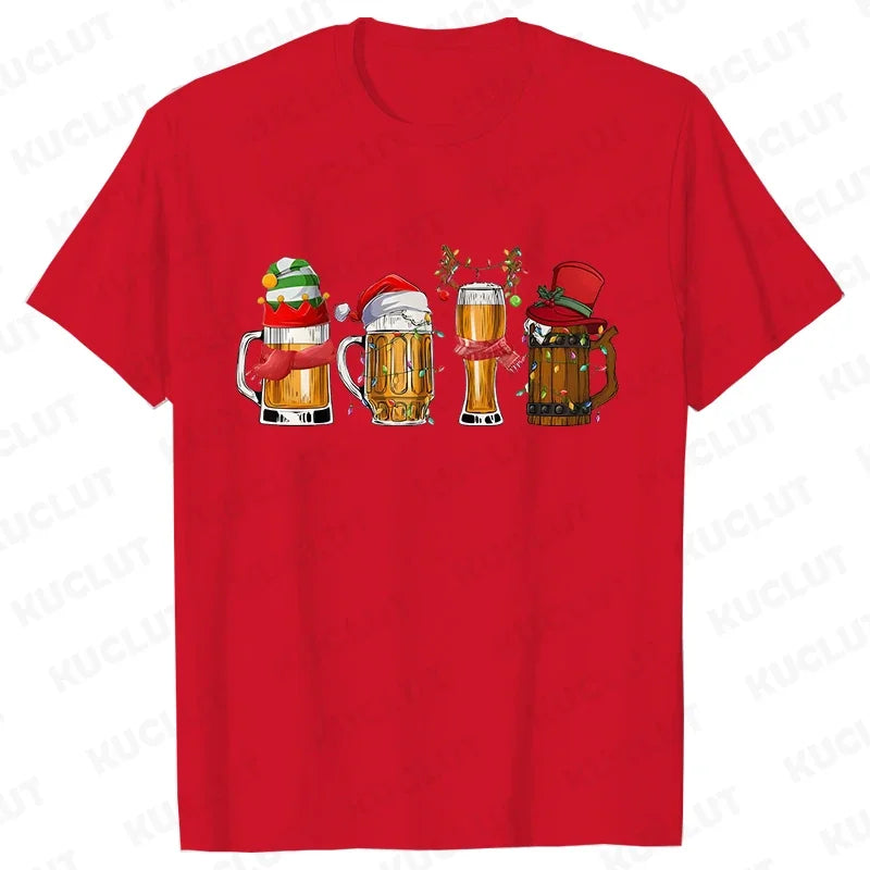 Festive Beer Cheers T-Shirt