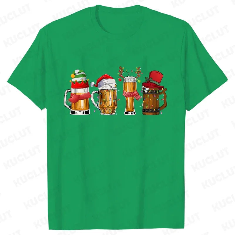 Festive Beer Cheers T-Shirt