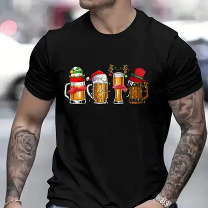 Festive Beer Cheers T-Shirt