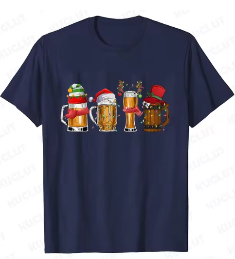 Festive Beer Cheers T-Shirt